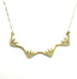 14K Gold & Diamond Star Of Bethlehem Opening Magnetic Necklace